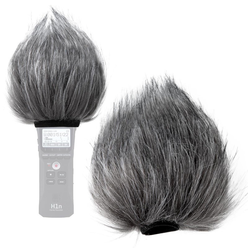 SUNMON H1n & H1 Mic Windscreen Muff Suitable for Zoom H1n and H1 Handy Recorder to Reduce Noise - Image 1